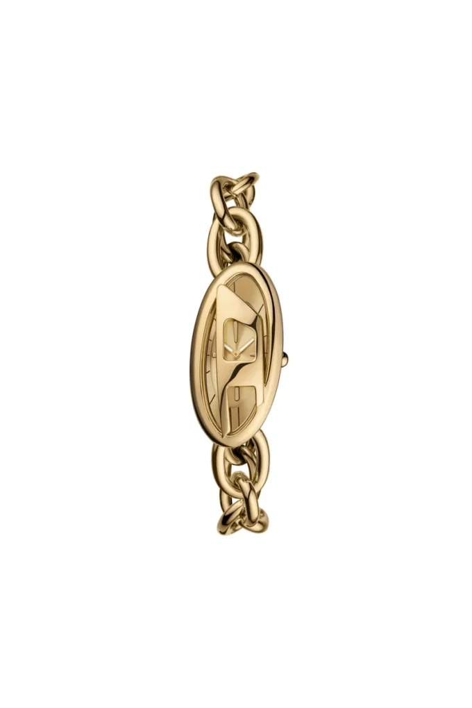dz5611 watch D-Era Two -Hand Gold-Tone Stainless Steel Watch