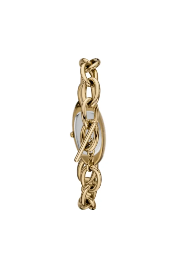 dz5611 watch D-Era Two -Hand Gold-Tone Stainless Steel Watch