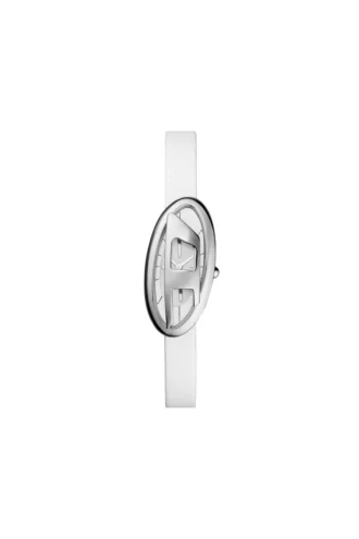 dz5613 watch D-Era Two-Hand White Leather Watch
