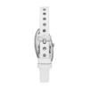 dz5613 watch D-Era Two-Hand White Leather Watch