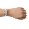 dz5613 watch D-Era Two-Hand White Leather Watch
