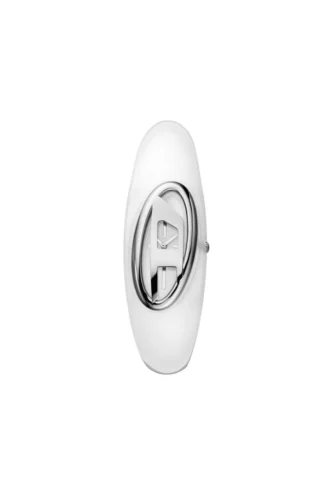 dz5618 watch Diesel Wonder-D Two-Hand White Nylon Resin Watch