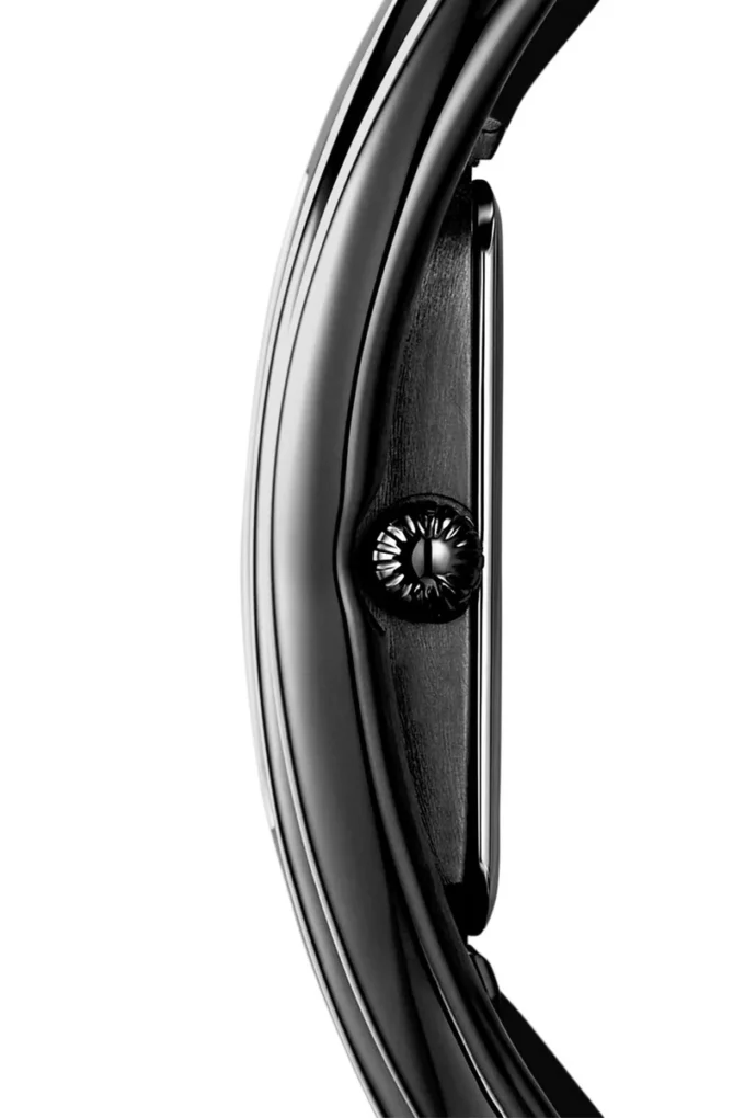 dz5629 watch Wrap-D black leather watch