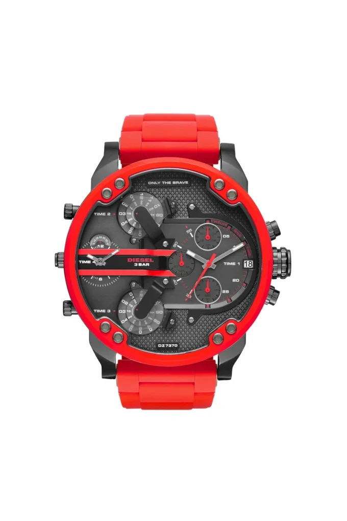 dz7370 Mr. Daddy 2.0 red metal watch, 55 mm