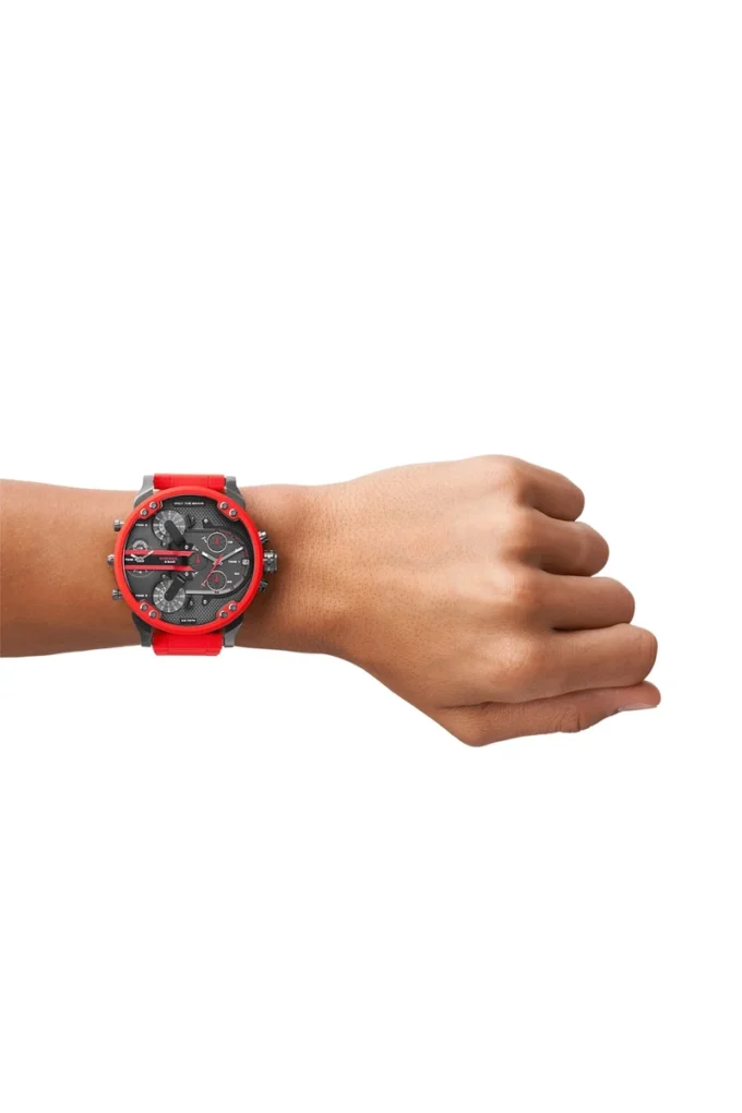dz7370 Mr. Daddy 2.0 red metal watch, 55 mm