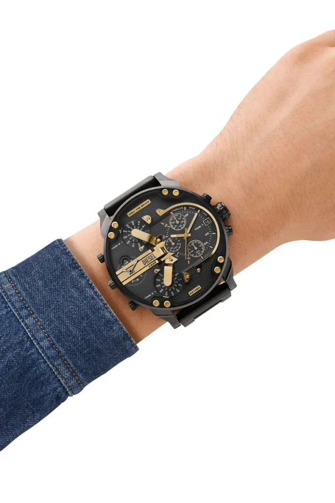dz7484 Mr. Daddy Two-Tone Stainless Steel Watch