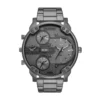 dz7487 Diesel Mr. Daddy Slim Multi Movement Gray Stainless Steel Watch