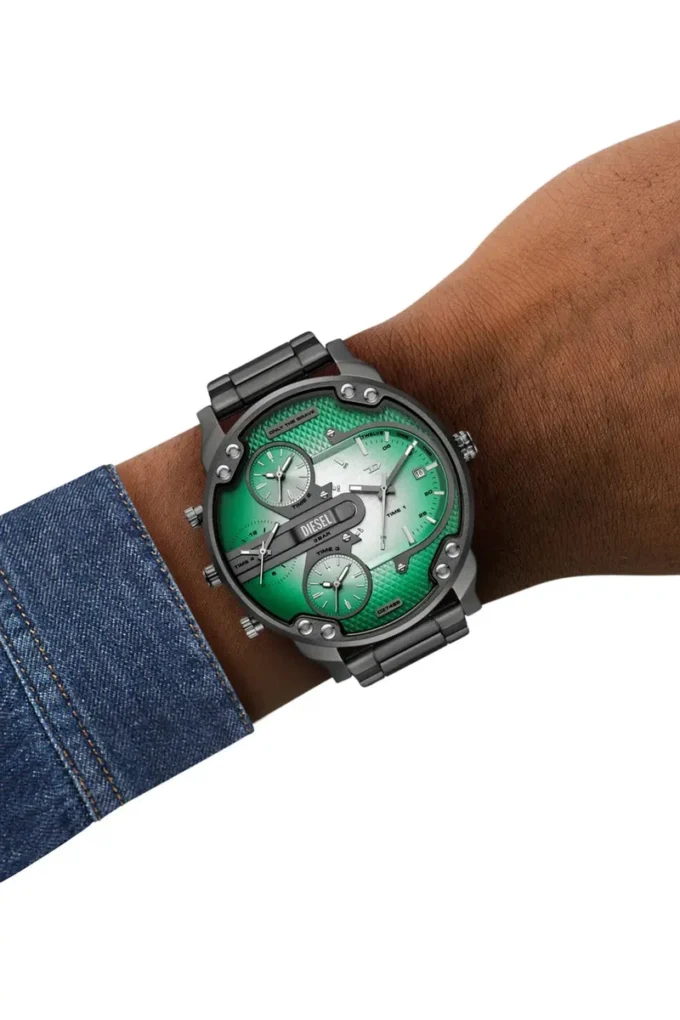dz7488 watch Mr. Daddy Slim Multi-Movement Stainless Steel Watch