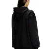 f-buxt-hood-od Hoodie with metal-effect Oval D logo
