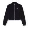 f-flacin Zip-up sweatshirt with cut-out logo
