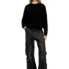 f-normy-od Cotton sweatshirt with Oval D embroidery