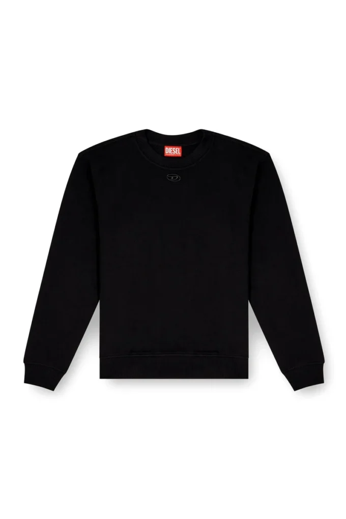 f-normy-od Cotton sweatshirt with Oval D embroidery