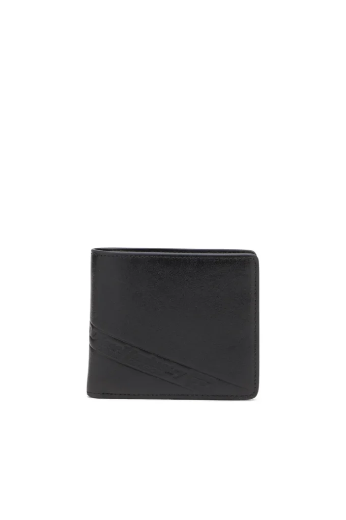 flag-d bi-fold coin s 3d Bi-fold leather wallet with embossed logo