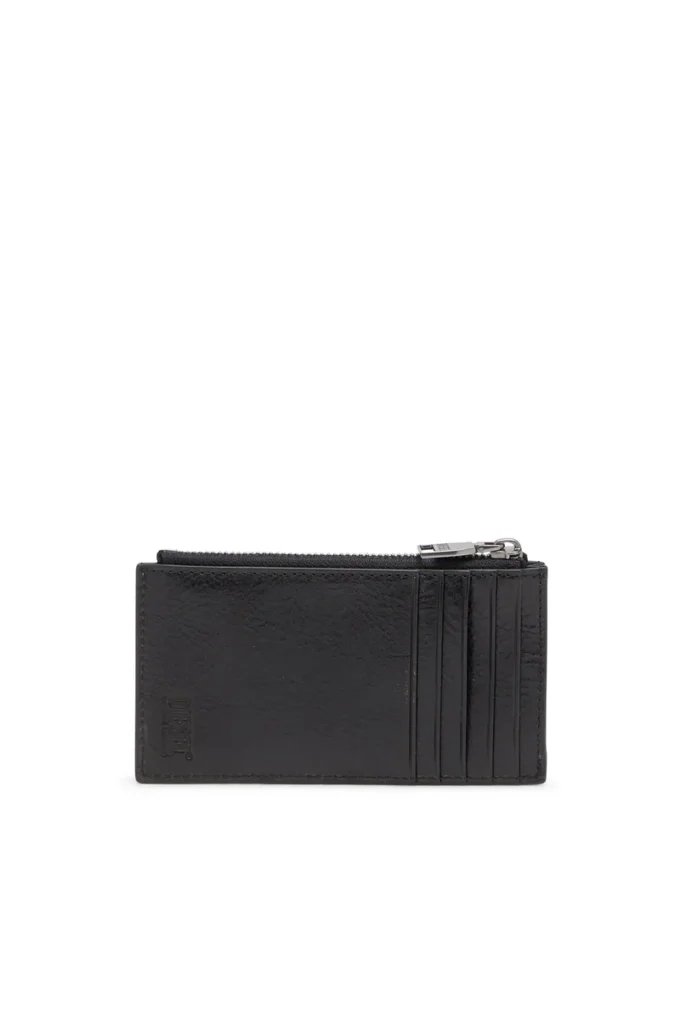flag-d card holder iii Leather card holder with zip closure