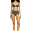 florence-dnm Soft bra in cotton rib with jewel Oval D