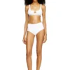 florence-dnm Soft bra in cotton rib with jewel Oval D