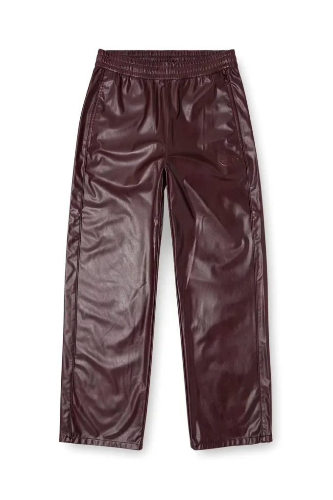 fr-p-arten Pants with logo in burgundy