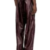 fr-p-arten Pants with logo in burgundy