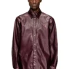 fr-s-simply Shirt with logo in burgundy