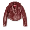 g-ameck Tailored jacket in coated fabric