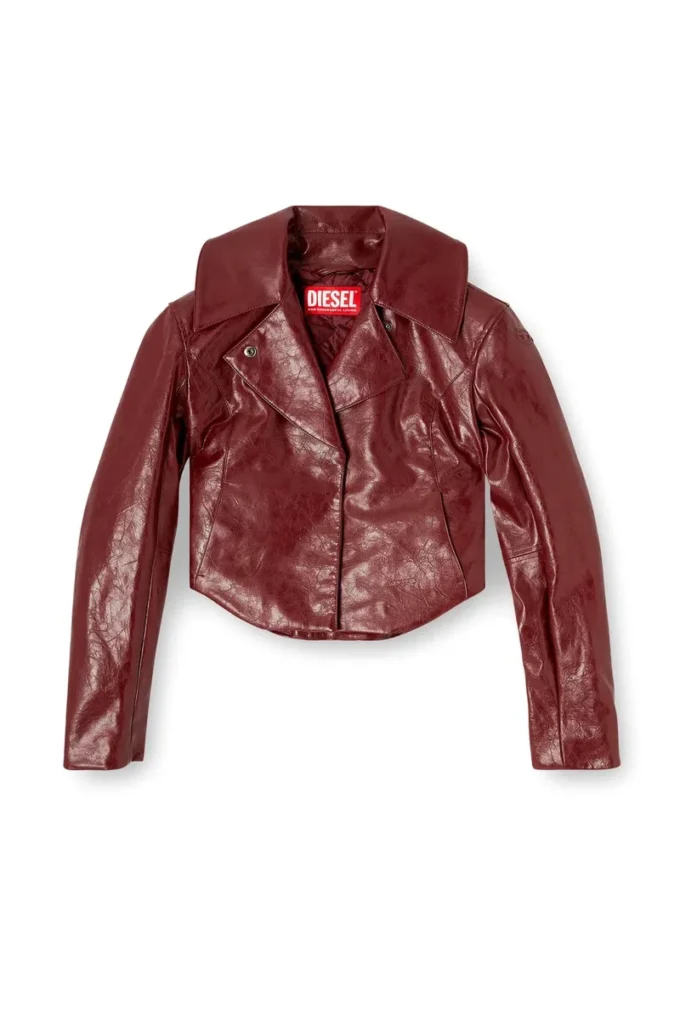 g-ameck Tailored jacket in coated fabric