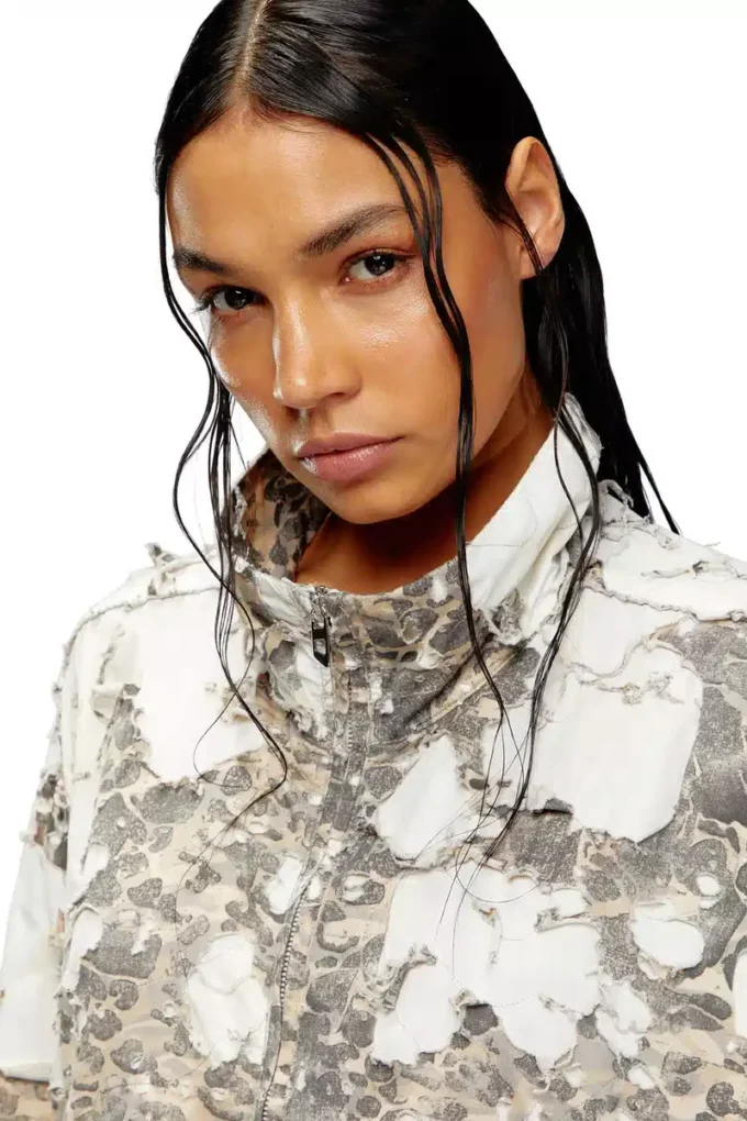g-bruma Camo jacket with destroyed finish