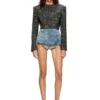 g-crop-g Cropped jacket in bouclé fabric