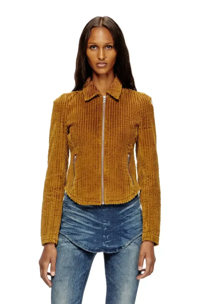 g-enea Shirt-jacket in cotton corduroy