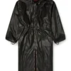 g-lary Distressed utilitarian hooded coat