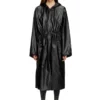 g-lary Distressed utilitarian hooded coat