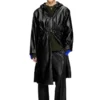 g-lary Distressed utilitarian hooded coat