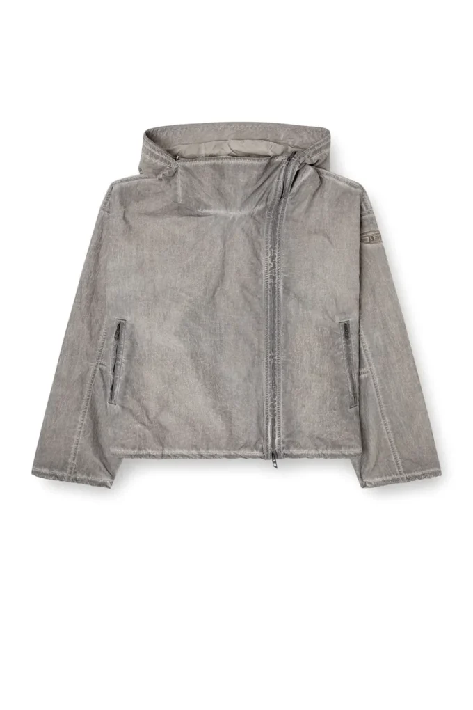 g-orilla Hooded windbreaker in treated Taslan