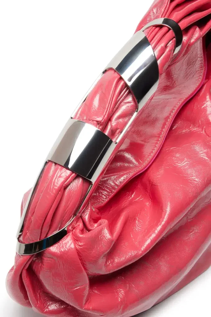grab-d hobo s Grab-D S-Hobo bag in metallic leather