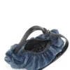 grab-d hobo s Grab-D-Small scrunched hobo bag in treated denim