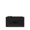 hissu evo card holder iii Flat card holder in grainy leather