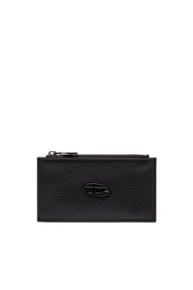 hissu evo card holder iii Flat card holder in grainy leather