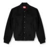 j-arry Lined bomber jacket in wool blend