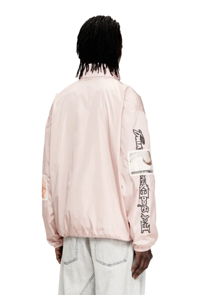 j-claus-a-gsbr Windbreaker with graphic patches