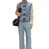 j-erb Vest in recycled nylon taslan