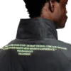j-erik Tech-jersey jacket with lyrics print