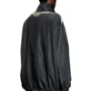 j-erik Tech-jersey jacket with lyrics print