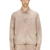 j-fenic-ag Taslan jacket with striped sleeves