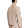 j-fenic-ag Taslan jacket with striped sleeves