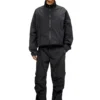 j-five-wrd-akad Crinkled-nylon jacket with piping