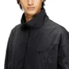 j-five-wrd-akad Crinkled-nylon jacket with piping