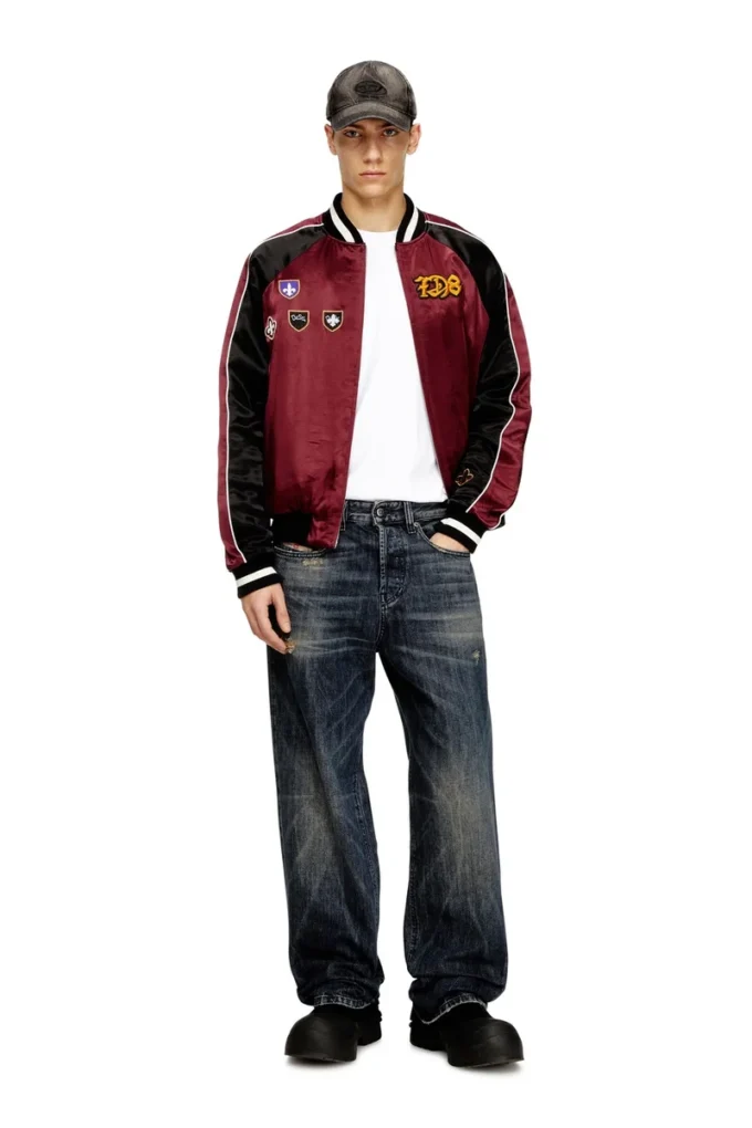 j-foulkes-cp Satin souvenir jacket