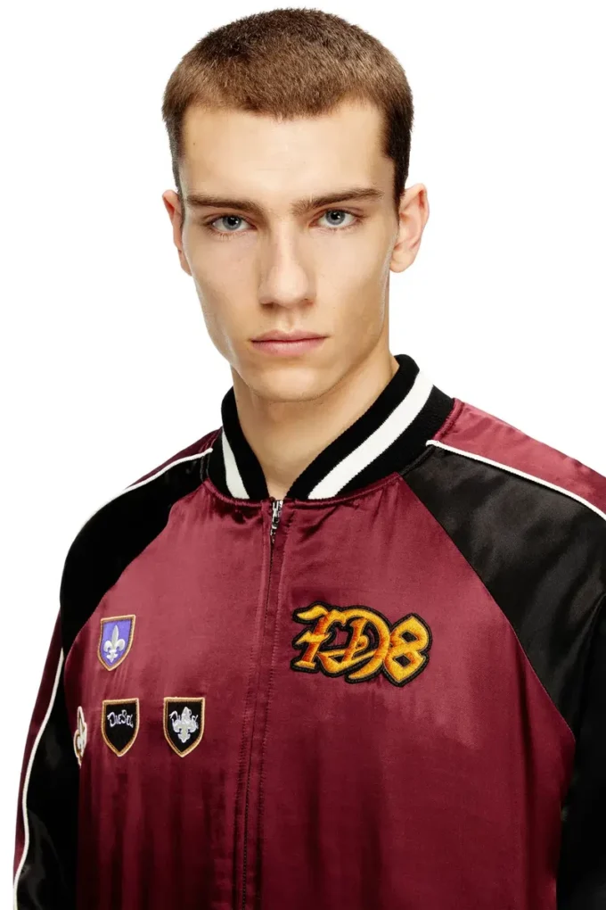 j-foulkes-cp Satin souvenir jacket
