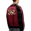 j-foulkes-cp Satin souvenir jacket