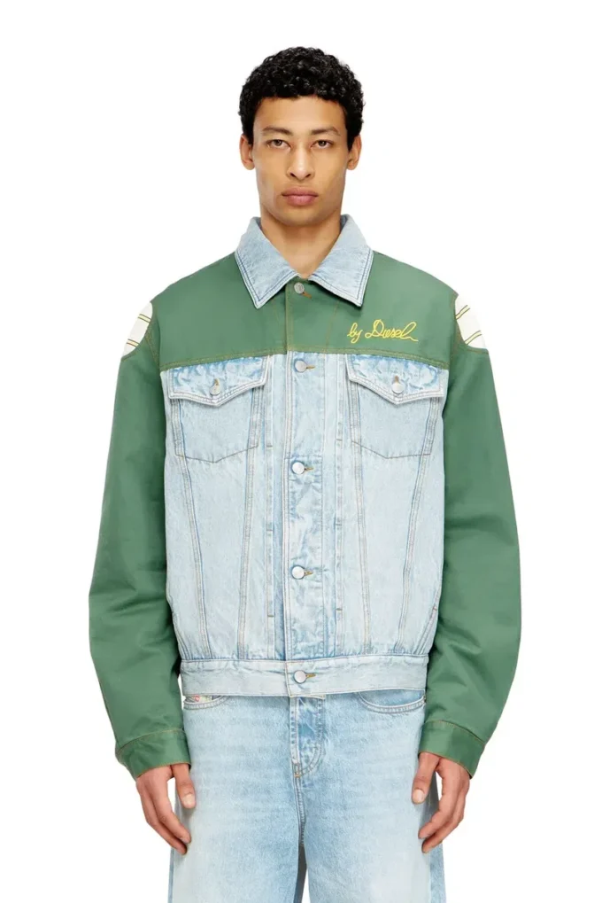 j-giant-20th Denim jacket with cotton insert