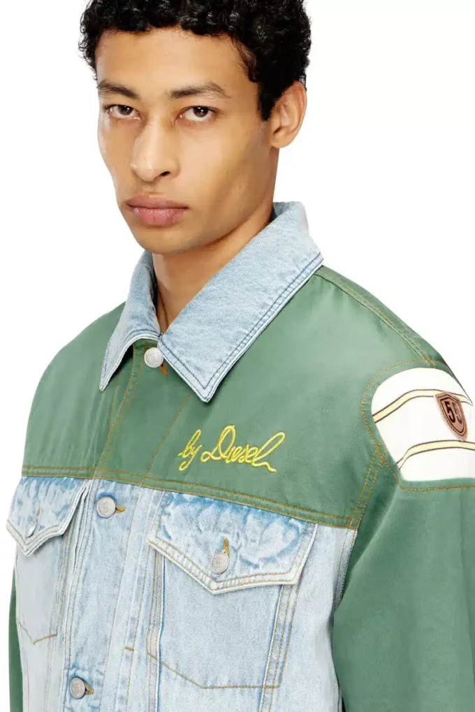 j-giant-20th Denim jacket with cotton insert
